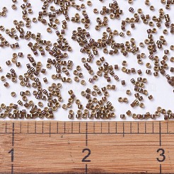 MIYUKIデリカビーズ  シリンダー  日本製シードビーズ  11/0  （db0287)シナモン裏地トパーズ光沢  1.3x1.6mm  穴：0.8mm  約2000PCS /ボトル  10 G /ボトル&nbsp;SEED-JP0008-DB0287