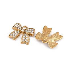 Подвески из нержавеющей стали 304 со стразами&nbsp;STAS-Z154-02G