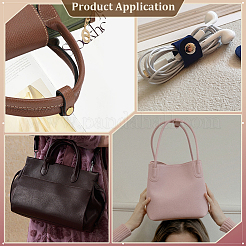 4 pièce de 2 couleurs de raccourcisseur de sac à main en cuir avec boucles réglables&nbsp;FIND-PH0027-98A