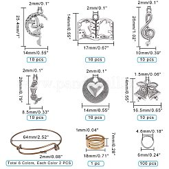 Изготовление регулируемого расширяемого браслета из латуни своими руками&nbsp;DIY-PH0026-21