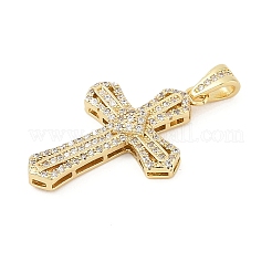 Латунные микро проложить кубического циркония подвески&nbsp;KK-U058-14G