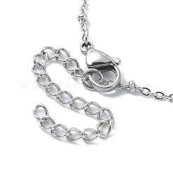 Браслет с подвеской в виде знака мира из сплава BJEW-JB09785