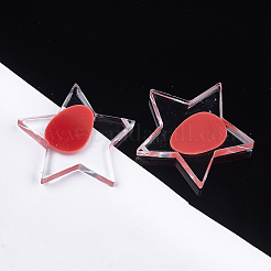 Прозрачные смоляные подвески CRES-S362-008A