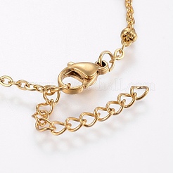 Браслеты из нержавеющей стали 304 AJEW-H013-06G