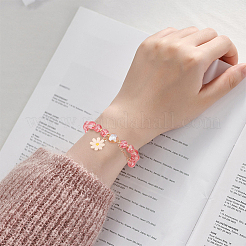 8шт. набор из 8-х цветных круглых стеклянных бусин BJEW-AN0001-75