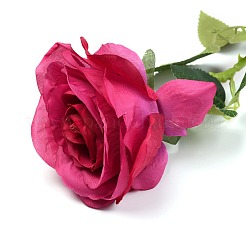 Stoffimitat Rose&nbsp;LS-AJEW-H124-A02