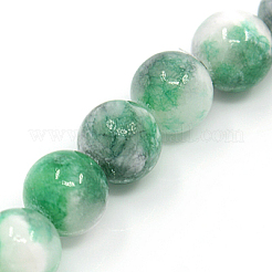 Naturali persiano perle di giada fili&nbsp;G-D434-4mm-M