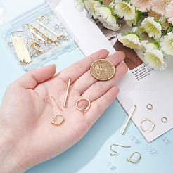 Набор для самостоятельного изготовления сережек-подвесок с вертикальной планкой DIY-BC0004-49