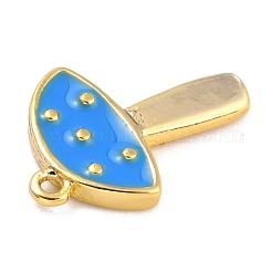 Подвески с латунной эмалью на осеннюю тематику&nbsp;KK-P197-18B-G