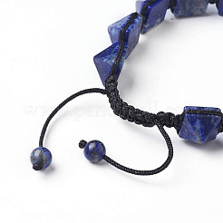 Натуральный лазурит с бриллиантами BJEW-I273-J08