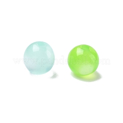 Круглый имитация кошачий глаз гранулы смолы RESI-R157-8mm-M