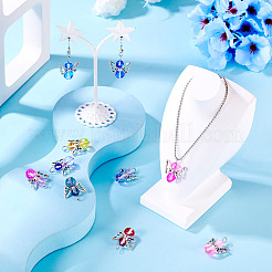 20шт прозрачные стеклянные подвески&nbsp;PALLOY-TAC0163