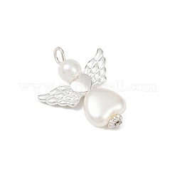 Подвески из бусин с имитацией жемчуга абс PALLOY-JF04104-02