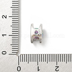 925 овальная подвеска из стерлингового серебра с муассанитом и стразами STER-U008-04P