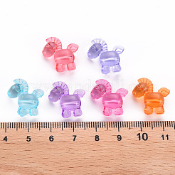 Прозрачные акриловые бусины TACR-S154-47B