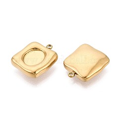 Cabochon pendenti in acciaio inossidabile 304&nbsp;STAS-T075-25G