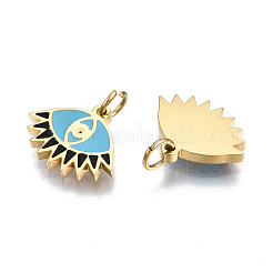 Эмалевые подвески из хирургической нержавеющей стали 316 STAS-S116-399G