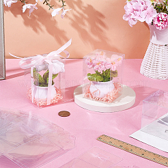 50 шт. подарочный пластиковый футляр для хранения из ПВХ&nbsp;CON-BC0007-91