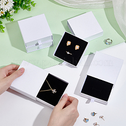 Подарочные ящики для хранения сережек из крафт-бумаги CON-WH0095-87C