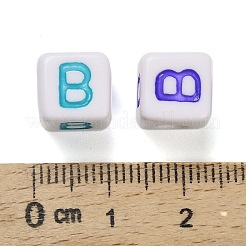 Непрозрачные акриловые бусины&nbsp;OACR-I022-01B