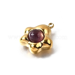 Подвески из натурального аметиста &nbsp;STAS-F318-08A-G