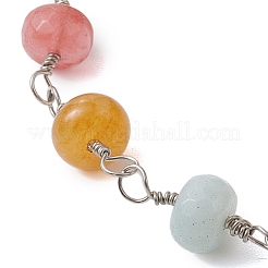 Bracelets à maillons en verre&nbsp;BJEW-JB10832