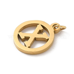 304 Edelstahl-Anhänger mit Biegering&nbsp;LS-STAS-R001-02G-X