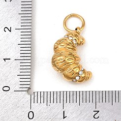 Pendentifs en strass en acier inoxydable 304&nbsp;STAS-I365-01G-03