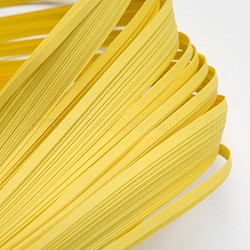 Quilling Paper Strips, Gold, 390x3mm, about 120strips/bag