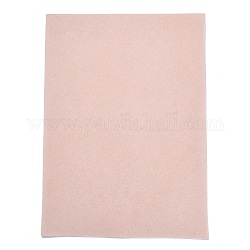 Paño de flocado de joyería, tela autoadhesiva, rosa, 40x28.9~29 cm