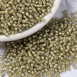 Miyuki runde Rocailles Perlen, japanische Saatperlen, (rr2250), 8/0, 3 mm, Bohrung: 1 mm, ca. 422~455 Stk. / 10 g
