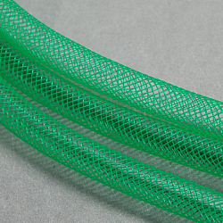 Cable de hilo de plástico neto, verde, 16mm, 28 yardas
