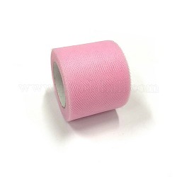 Deko-Mesh-Bänder, Tüllstoff, Tüllrollen-Spulengewebe für Rockherstellung, rosa, 2 Zoll (5 cm), etwa 25 yards / Rolle (22.86 m / Rolle)
