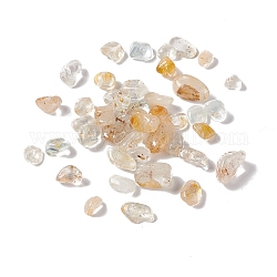 Perles de topaze naturelle, pas de trous / non percés, puce, 8.5~26.5x7~14.5x6.5~12mm, environ 2200 pcs/1000 g