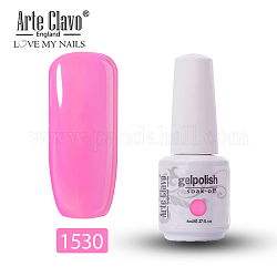 Gel per unghie speciale da 8 ml, per la stampa di timbri artistici, kit di base per manicure con vernice, perla rosa, bottiglia: 25x66mm