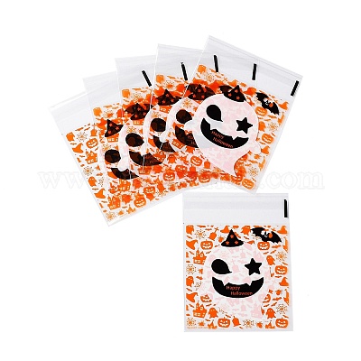 Пластиковый пакет для выпечки на тему хэллоуина ABAG-F007-02B-1