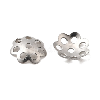 Бусины-колпачки из хирургической нержавеющей стали 316 STAS-F325-01P-1