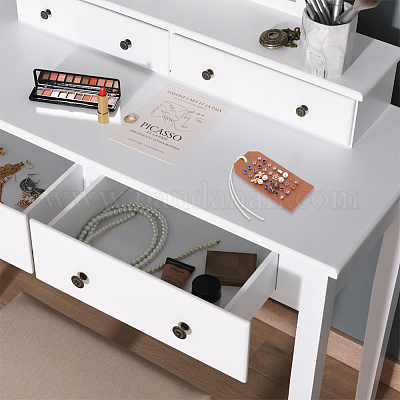 Органайзер для сережек из искусственной кожи EDIS-WH0022-34C-1