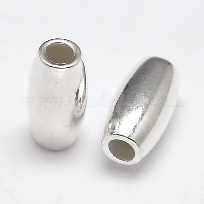 Ovale perline in argento sterling 925&nbsp;STER-F012-19B-1
