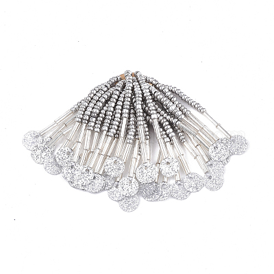 Стеклянные бусы кабошоны FIND-T044-04D-1