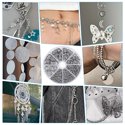 Открытые соединительные кольца из нержавеющей стали 304 STAS-PH0006-83-1