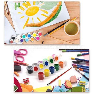 3 мл 6 коробки пластиковые пустые палитры краски TOOL-PH0016-56-B-1