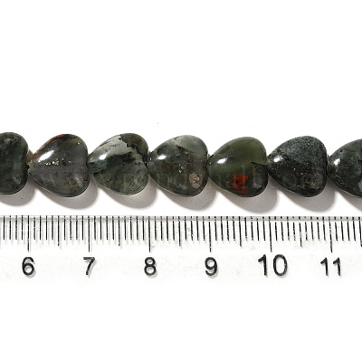 Природные африканские гелиотроп бисер пряди G-R190-10mm-56-1