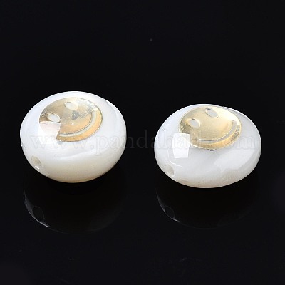 Бисеры из пресноводных оболочек SHEL-T018-19-1