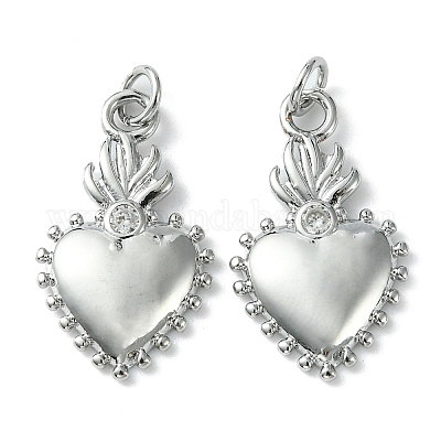 Стойки обшивки латунь микро проложить Циркон подвеску KK-K332-05P-1