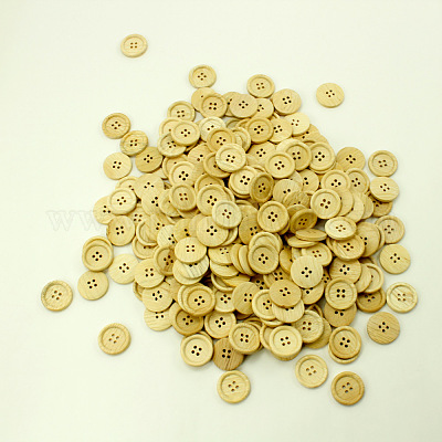 Природные круглые 4 отверстие кнопки X-NNA0VFK-1