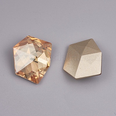 Заостренные задние кабошоны из каменного стекла RGLA-F062-C-1