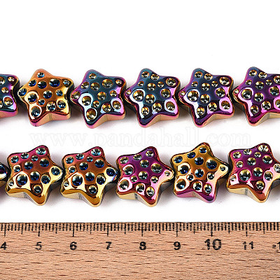 Гальванизируйте прозрачное стекло бисер нитей EGLA-N020-02E-1