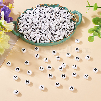 500шт акриловые бусины&nbsp;SACR-TA0001-55N-1