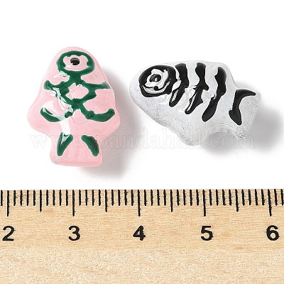 Бусины из стеклянной эмали BLOW-D300-04K-1